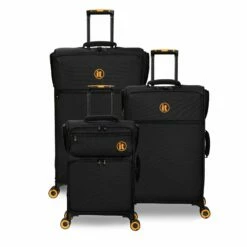 Simultaneous - Large (Black) -Suitcase Sales 2024 33202 UK12 2900 08BlackSSFrontpaneldirectlyset2 aa57dc83 9884 4dd8 a7ee edd88614a2e0