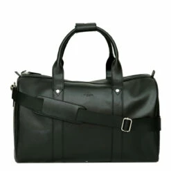 S Babila Saffiano Leather Cabin Holdall - 46cm -Suitcase Sales 2024 47505 black 1 70550.1650921050