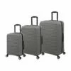 IT Luggage Eco-Protect - 3pc Set (Elephant Skin) -Suitcase Sales 2024 50164 HK16 2910E08Greyskin elephantskin SSFrontpanel