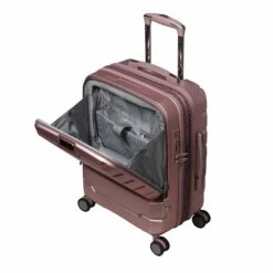 Prosperous - 3pc Set (Metallic Pink) -Suitcase Sales 2024 60866 US16 2379 08Metallicpink S832SSFrontpocket