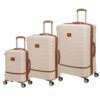 IT Luggage Replicating - 3pc Set (Cream) -Suitcase Sales 2024 61284 US16 2632 08ButtercreamS176SSFrontpanel 9f6d5d15 cab4 4dcf acb4 0107ca3e047a