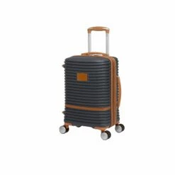 IT Luggage Replicating - 3pc Set (Charcoal) -Suitcase Sales 2024 61284 US16 2632 08DarkshadowwithalmondtrimS015SSFrontpanel18.5in