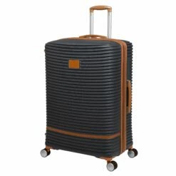 IT Luggage Replicating - 3pc Set (Charcoal) -Suitcase Sales 2024 61284 US16 2632 08DarkshadowwithalmondtrimS015SSFrontpanel29in