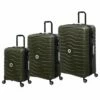 Intervolve - 3pc Set (Dark Olive) -Suitcase Sales 2024 61310 US16 2586 08DarkoliveSSFrontpanel