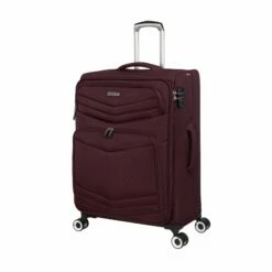IT Luggage Intrepid - 4pc Set (Dark Red) -Suitcase Sales 2024 61356 US12 2078D08DarkredS055SSFrontpanel24in