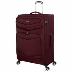 IT Luggage Intrepid - 4pc Set (Dark Red) -Suitcase Sales 2024 61356 US12 2078D08DarkredS055SSFrontpanel29in