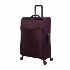 IT Luggage Lustrous - 3pc Set (Aubergine) -Suitcase Sales 2024 61362 US12 2194 08AubergineS025Frontpanel25inB