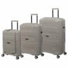 IT Luggage Momentous - 3-Piece Set (Pumice Stone) -Suitcase Sales 2024 61386 HK15 2886 08PumimcestoneS907SSFrontpanel