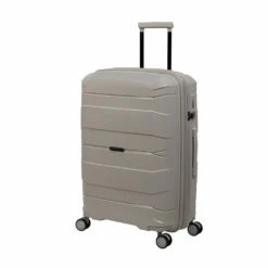 IT Luggage Momentous - 4-Piece Set (Pumice Stone) -Suitcase Sales 2024 61386 HK15 2886 08PumimcestoneS907SSFrontpanel24.5in