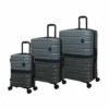 IT Luggage Interfuse - 3pc Set (Lead / Pewter) -Suitcase Sales 2024 61527 US16 2936 08Lead PewterM332SSFrontpanel