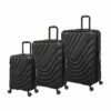 Eco-Pulse - 3pc Set (Black) -Suitcase Sales 2024 61607 US16 3013E08BlackS001SSFrontpanel