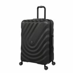 Eco-Pulse - 3pc Set (Black) -Suitcase Sales 2024 61607 US16 3013E08BlackS001SSFrontpanel25in