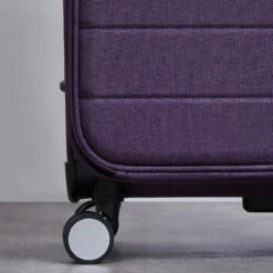 Rock Rocklite DLX 4 Wheel Cabin Suitcase - 54cm -Suitcase Sales 2024 8 Wheel Spinner Suitcase Rocklite DLX Purple TR 0243 15059.1686843933