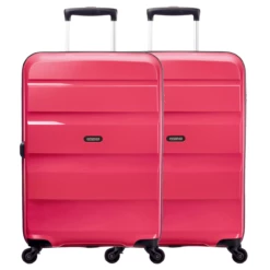 American Tourister Bon Air 2 Piece Luggage Set - 66cm X 2 -Suitcase Sales 2024 American Tourister Bon Air 59423x2 Azalea Pink Front 36399.1680177527