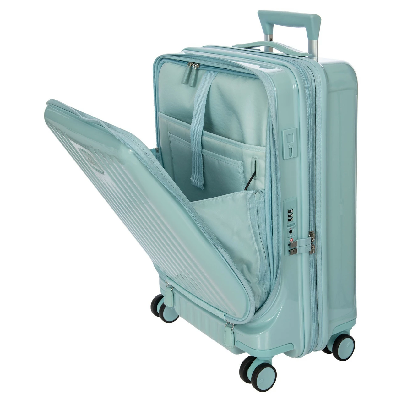 Bric's Positano 4 Wheel Cabin Suitcase With Front Pocket - 55cm 21 Bric's Positano 4 Wheel Cabin Suitcase With Front Pocket - 55cm - Image 19