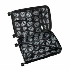 IT Luggage Candy Calavera - 4pc Set (Black Marble) 24 IT Luggage Candy Calavera - 4pc Set (Black Marble) -Suitcase Sales 2024 CandyCalavera16 2918AEmptyInteriorview
