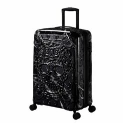 IT Luggage Candy Calavera - 4pc Set (Black Marble) 20 IT Luggage Candy Calavera - 4pc Set (Black Marble) -Suitcase Sales 2024 CandyCalavera16 2918AMediumCasefront side