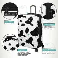 IT Luggage Indulging II - 4pc Set (Moo Cow Print) -Suitcase Sales 2024 Indulging Moo Large Infographic 8c0ad65f b4cb 46b2 b41c fde9cbb93143