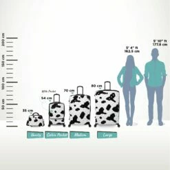 IT Luggage Indulging II - 4pc Set (Moo Cow Print) -Suitcase Sales 2024 Indulging Moo Relative Size pocket 60c17737 2f13 4633 8a7f c8eecee0e887