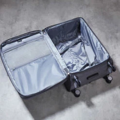 Rock Rocklite DLX 4 Wheel Cabin Suitcase - 54cm -Suitcase Sales 2024 Interior Rocklite DLX Charcoal TR 0243 14643.1686843933