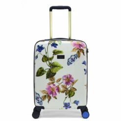 Joules Hard Side 4 Wheel Cabin Suitcase - 54cm -Suitcase Sales 2024 JLH0103 106 Joules Cabin Case Spring Wood Botanical 1 76894.1691572858