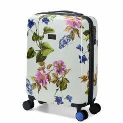 Joules Hard Side 4 Wheel Cabin Suitcase - 54cm -Suitcase Sales 2024 JLH0103 106 Joules Cabin Case Spring Wood Botanical 2 83285.1691572858