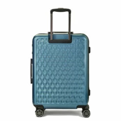 Rock Allure 4 Wheel Medium Suitcase - 68cm -Suitcase Sales 2024 Medium Suitcase Allure Blue TR 0192 BU Back copy 59757.1660129451