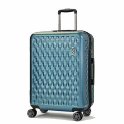 Rock Allure 4 Wheel Medium Suitcase - 68cm -Suitcase Sales 2024 Medium Suitcase Allure Blue TR 0192 BU Main copy 74074.1660129452
