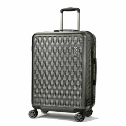 Rock Allure 4 Wheel Medium Suitcase - 68cm -Suitcase Sales 2024 Medium Suitcase Allure Charcoal TR 0192 CH Main copy 04159.1660129451