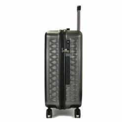 Rock Allure 4 Wheel Medium Suitcase - 68cm -Suitcase Sales 2024 Medium Suitcase Allure Charcoal TR 0192 CH Side copy 35342.1660129446
