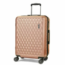 Rock Allure 4 Wheel Medium Suitcase - 68cm -Suitcase Sales 2024 Medium Suitcase Allure Pink TR 0192 PI Main copy 59341.1660129451