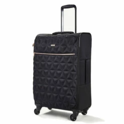 Rock Jewel 4 Wheel Medium Suitcase - 70cm -Suitcase Sales 2024 Medium Suitcase Jewel Black TR 0207 BL 5 84915.1673947708