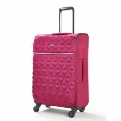 Rock Jewel 4 Wheel Medium Suitcase - 70cm -Suitcase Sales 2024 Medium Suitcase Jewel Pink TR 0207 PI 3 26954.1673947709