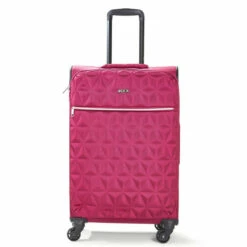 Rock Jewel 4 Wheel Medium Suitcase - 70cm -Suitcase Sales 2024 Medium Suitcase Jewel Pink TR 0207 PI 60766.1673947710