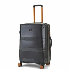 Rock Mayfair 4 Wheel Expandable Medium Suitcase - 65cm -Suitcase Sales 2024 Medium Suitcase Mayfair Charcoal TR 0238 Main 37578.1686734556
