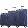 American Tourister Holiday Heat 3 Piece Luggage Set - 55cm, 67cm & 79cm -Suitcase Sales 2024 Navy Set 75461.1674566545