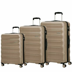 American Tourister Speedlink 3 Piece Luggage Set - 55cm, 67cm, & 77cm -Suitcase Sales 2024 Pearl Set 06130.1694094322