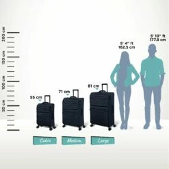 IT Luggage Precursor - Medium Plus (Dress Blues) -Suitcase Sales 2024 Precursor Blue Relative Size bcae7b78 5358 4ff2 99fc 6671724e887a