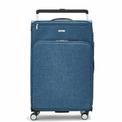Rock Rocklite DLX 4 Wheel Expandable Large Suitcase - 78cm -Suitcase Sales 2024 Rock Rocklite DLX TR 0243 L Blue 1 66842.1686845252