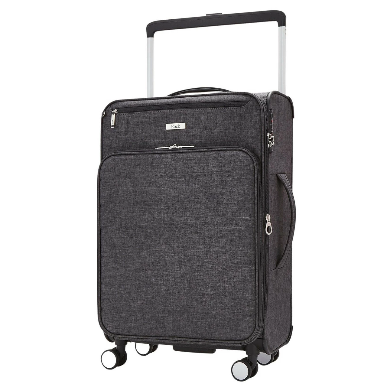 Rock Rocklite DLX 4 Wheel Expandable Medium Suitcase - 68cm 4 Rock Rocklite DLX 4 Wheel Expandable Medium Suitcase - 68cm - Image 2