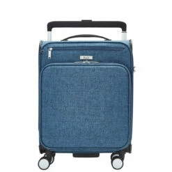 Rock Rocklite DLX 4 Wheel Cabin Suitcase - 54cm -Suitcase Sales 2024 Rock Rocklite DLX TR 0243 S Blue 1 05448.1686843933