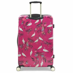 Sara Miller 4 Wheel Large Suitcase - 77cm -Suitcase Sales 2024 SMH0101 008 Sara Miller Large 4W Trolley Pink Heron 4 98835.1695398998