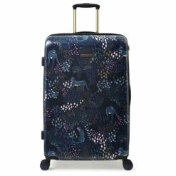 Sara Miller 4 Wheel Large Suitcase - 77cm -Suitcase Sales 2024 SMH0101 010 Sara Miller Large 4W Trolley Midnight Leopard 1 57223.1695399039