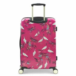 Sara Miller 4 Wheel Medium Suitcase - 67cm 32 Sara Miller 4 Wheel Medium Suitcase - 67cm -Suitcase Sales 2024 SMH0102 008 Sara Miller Medium 4W Trolley Pink Heron 4 22521.1695399328