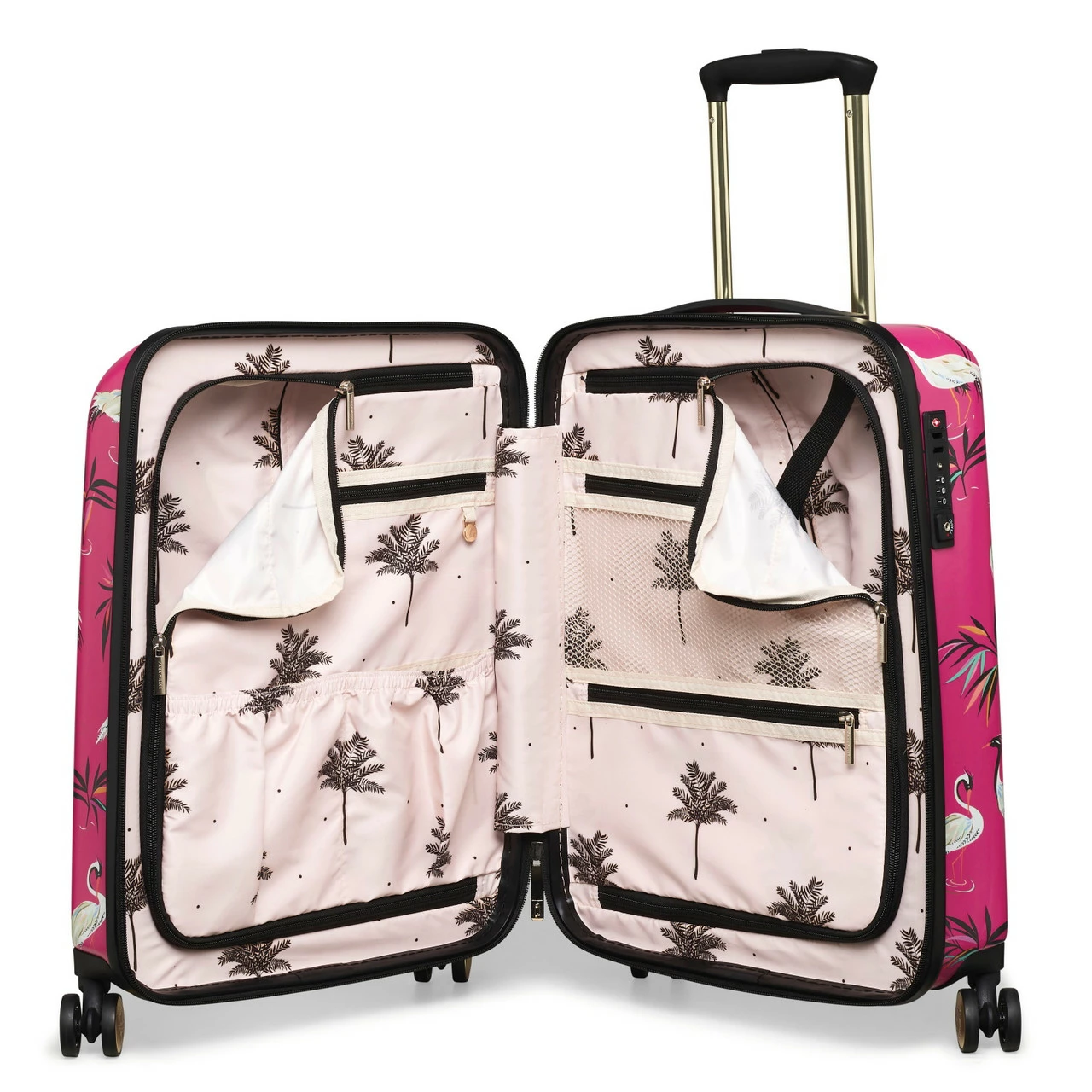 Sara Miller 4 Wheel Cabin Suitcase - 54cm 15 Sara Miller 4 Wheel Cabin Suitcase - 54cm - Image 13