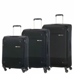 Samsonite Base Boost 3 Piece Luggage Set - 55cm, 66cm & 78cm -Suitcase Sales 2024 Set Black 87787.1686328023