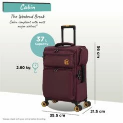 Simultaneous - Cabin (French Port) -Suitcase Sales 2024 Simultaneous Cabin French Port dims weights