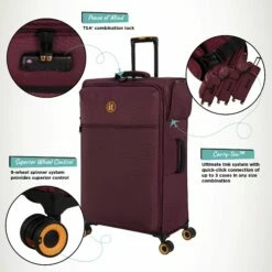 Simultaneous - 3pc Set (French Port) -Suitcase Sales 2024 Simultaneous Large French Port Infographic