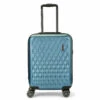 Rock Allure 4 Wheel Cabin Suitcase - 56cm -Suitcase Sales 2024 Small Suitcase Allure Blue TR 0192 BU Front copy 88489.1660128478
