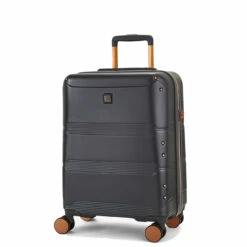 Rock Mayfair 4 Wheel Cabin Suitcase - 54cm -Suitcase Sales 2024 Small Suitcase Mayfair Charcoal TR 0238 Main 05942.1686734098